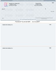 Quickbooks® Check on Top